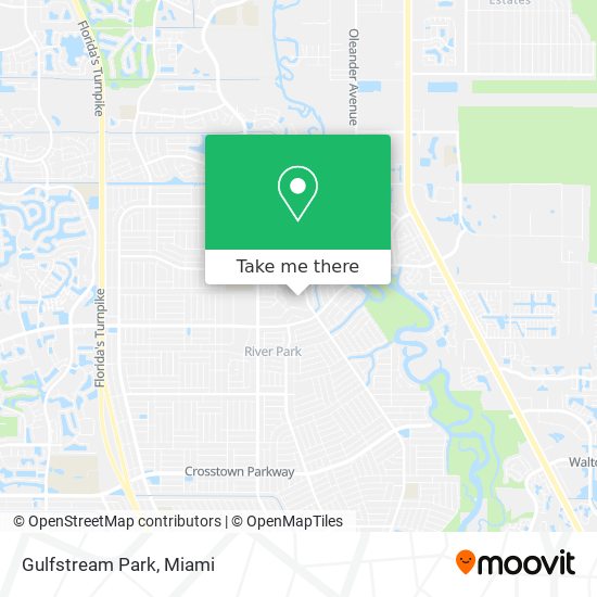 Mapa de Gulfstream Park