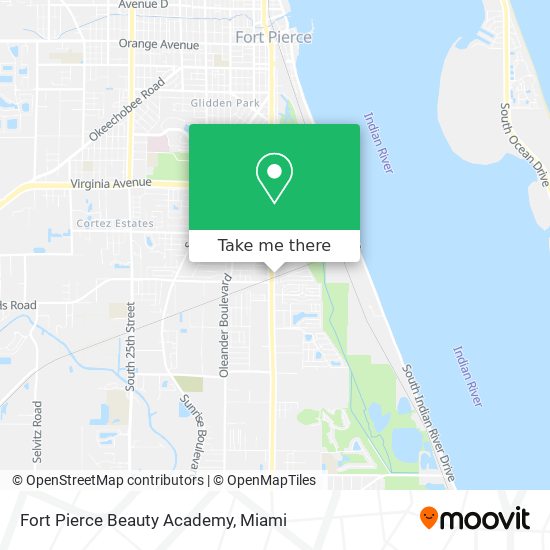 Fort Pierce Beauty Academy map