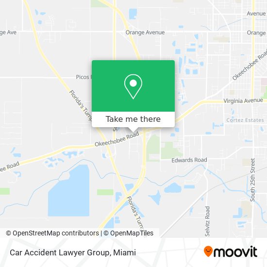 Mapa de Car Accident Lawyer Group