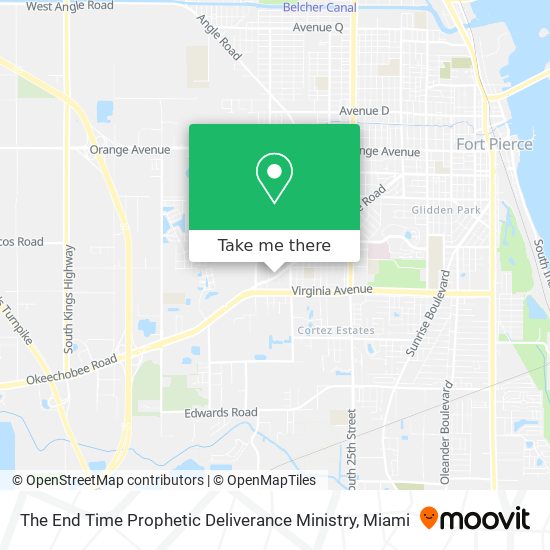 Mapa de The End Time Prophetic Deliverance Ministry