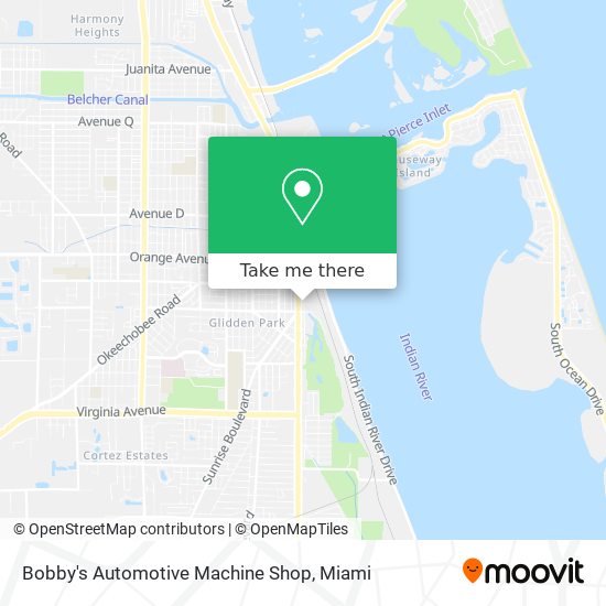 Bobby's Automotive Machine Shop map