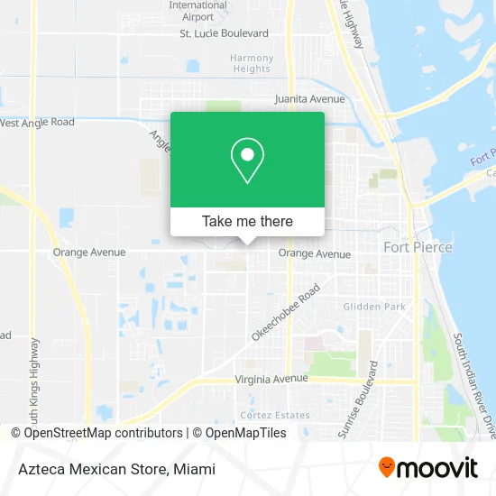 Azteca Mexican Store map