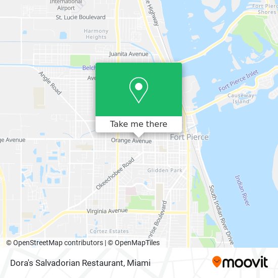 Dora's Salvadorian Restaurant map