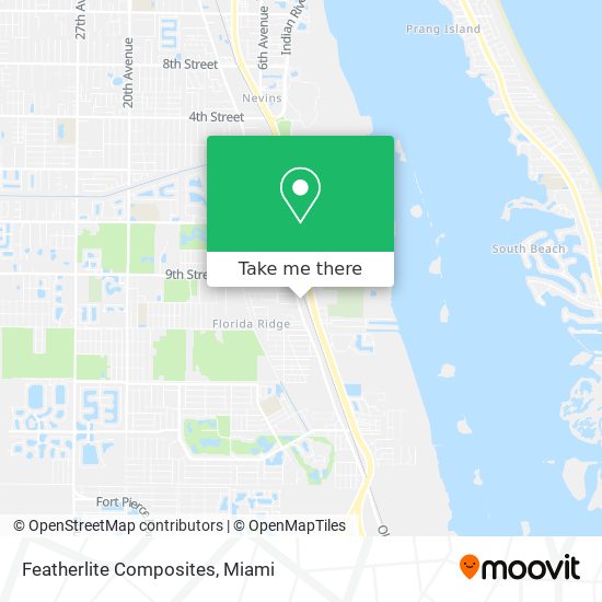 Featherlite Composites map