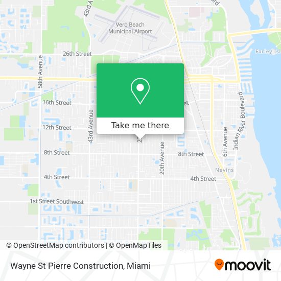 Wayne St Pierre Construction map
