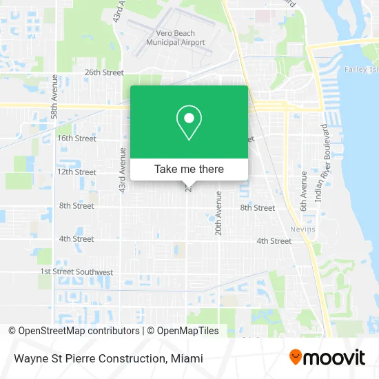 Wayne St Pierre Construction map
