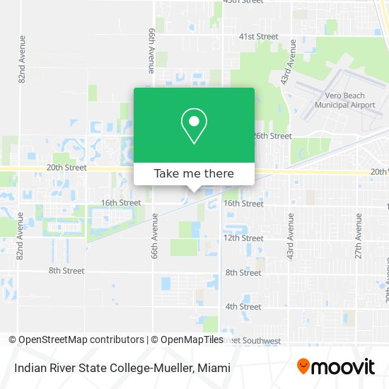 Indian River State College-Mueller map