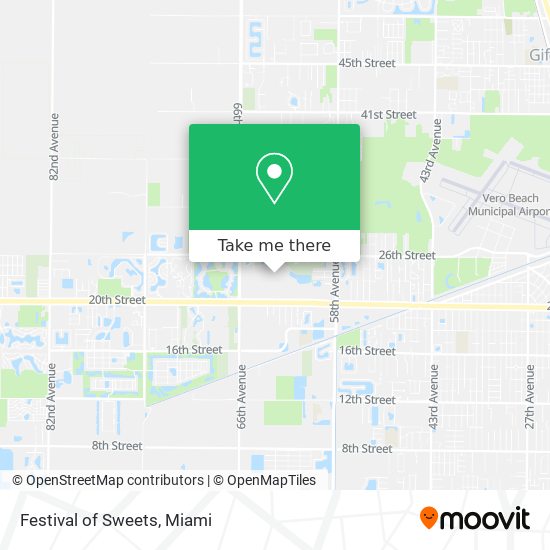 Festival of Sweets map