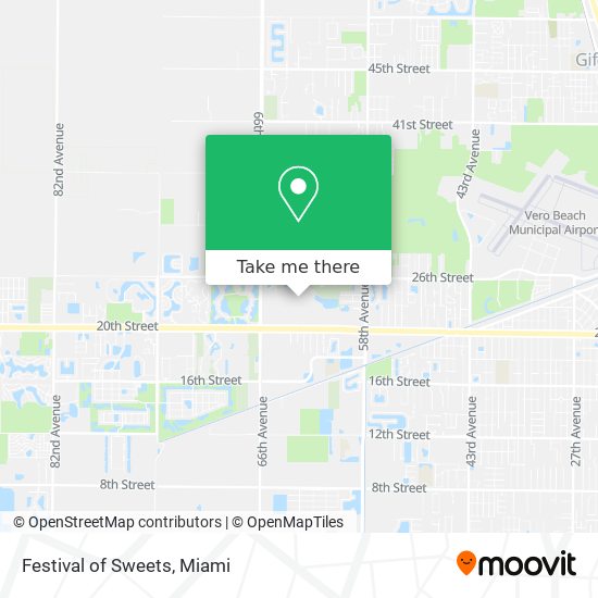 Mapa de Festival of Sweets