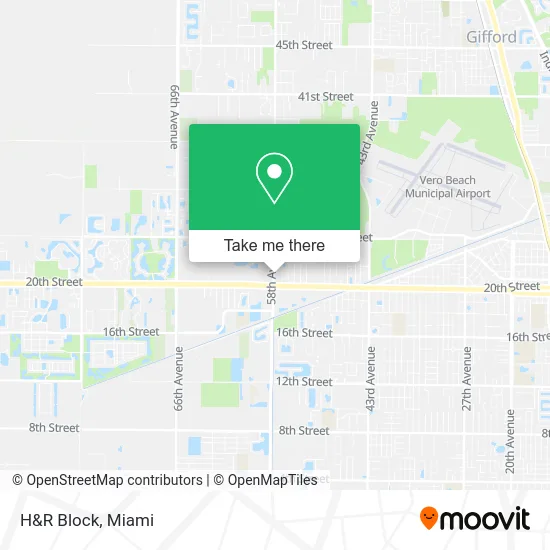 H&R Block map