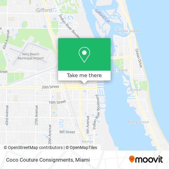 Mapa de Coco Couture Consignments
