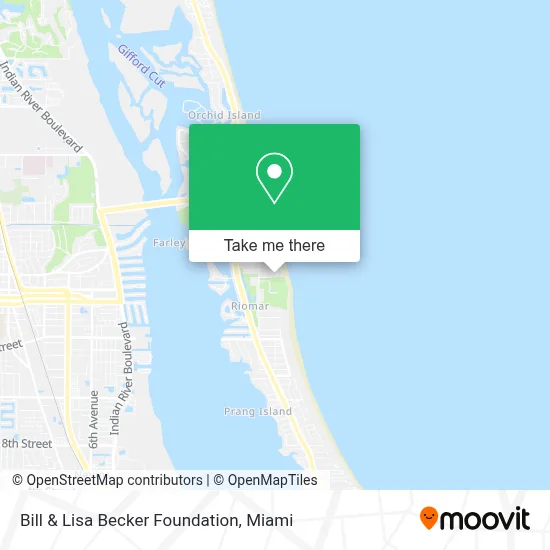 Bill & Lisa Becker Foundation map