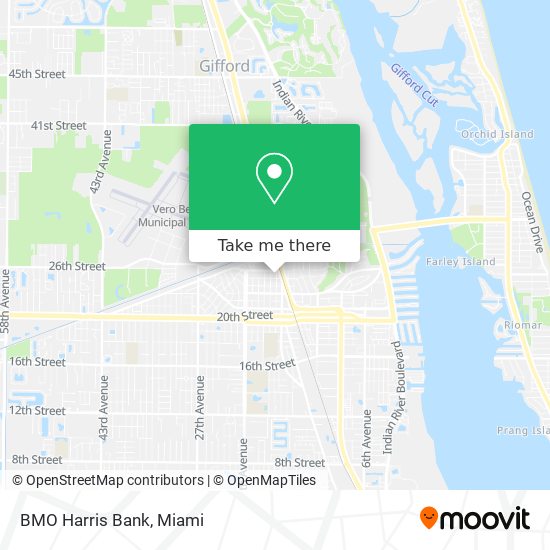 BMO Harris Bank map