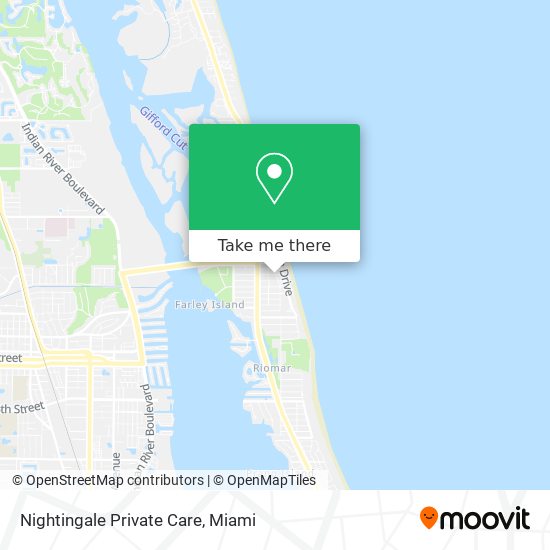 Nightingale Private Care map