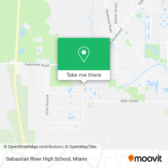 Mapa de Sebastian River High School