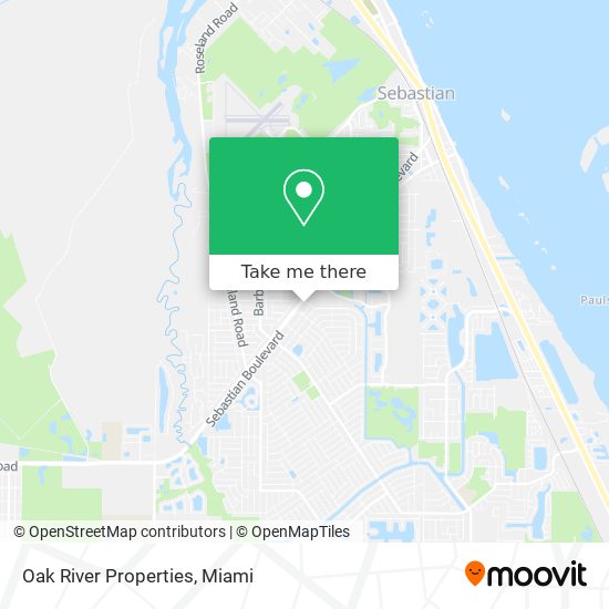 Mapa de Oak River Properties