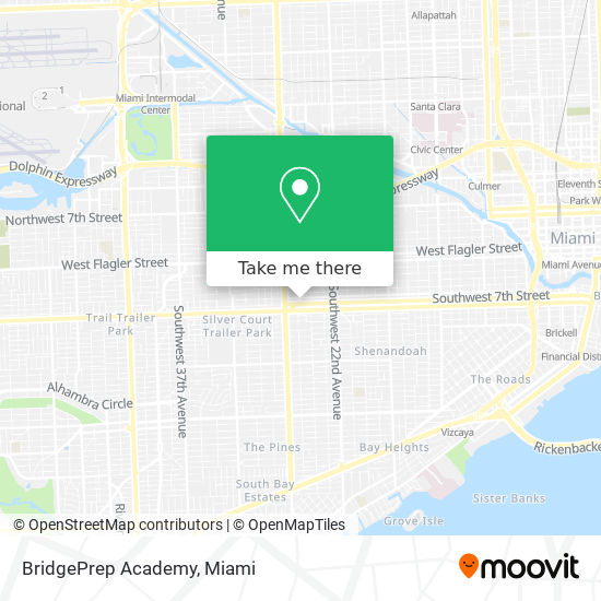 BridgePrep Academy map