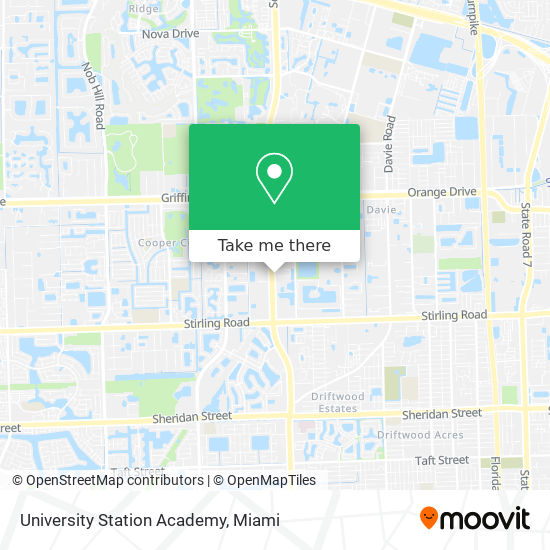Mapa de University Station Academy