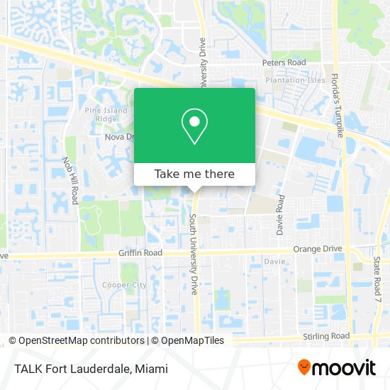 TALK Fort Lauderdale map