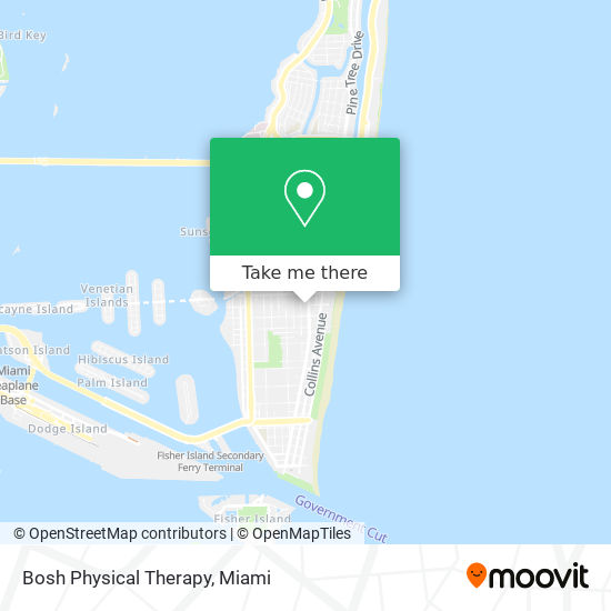 Bosh Physical Therapy map