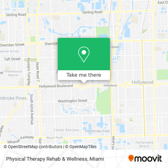Physical Therapy Rehab & Wellness map
