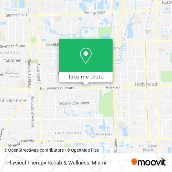 Mapa de Physical Therapy Rehab & Wellness