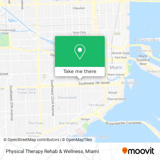 Physical Therapy Rehab & Wellness map