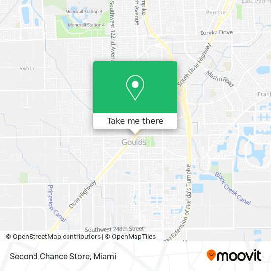 Second Chance Store map