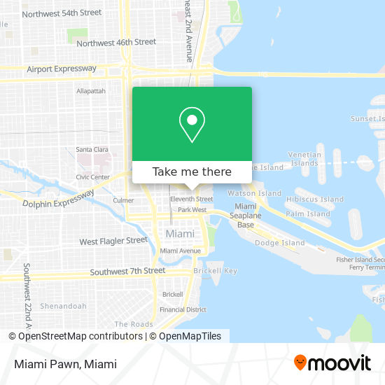 Mapa de Miami Pawn