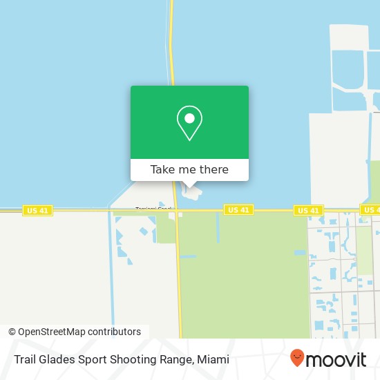 Trail Glades Sport Shooting Range map