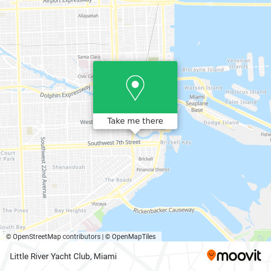 Little River Yacht Club map