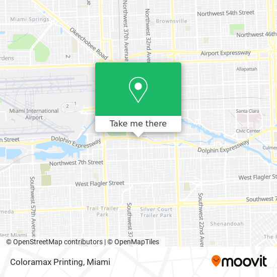 Coloramax Printing map