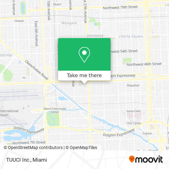 TUUCI Inc. map