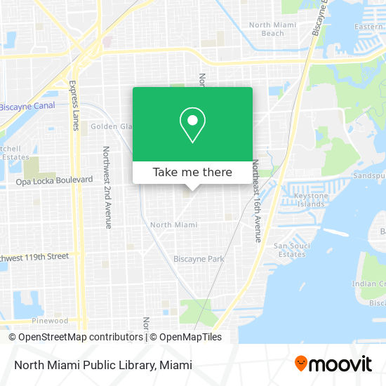 Mapa de North Miami Public Library