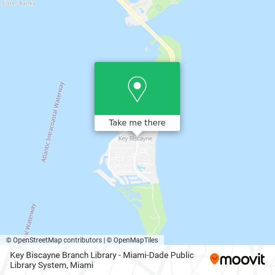 Key Biscayne Branch Library - Miami-Dade Public Library System map