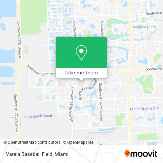 Mapa de Varela Baseball Field