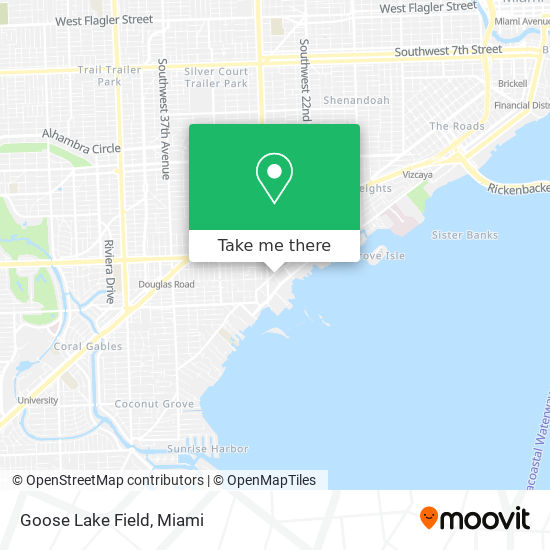 Goose Lake Field map