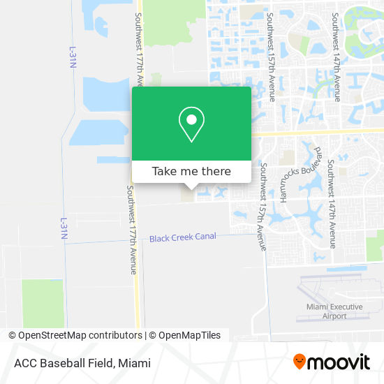Mapa de ACC Baseball Field