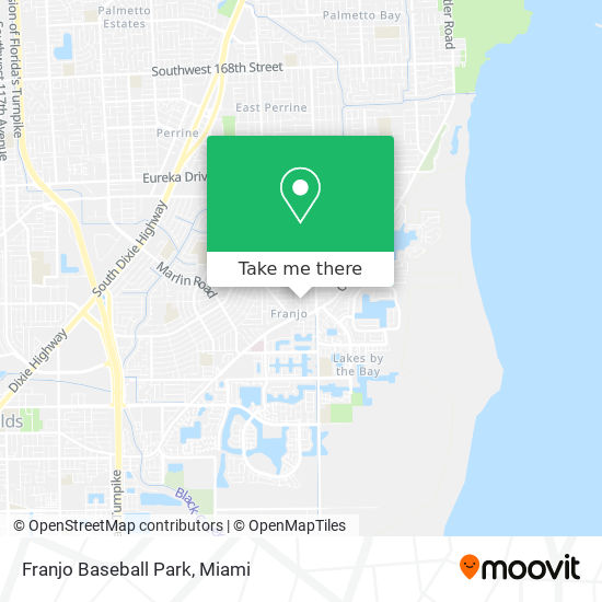 Franjo Baseball Park map