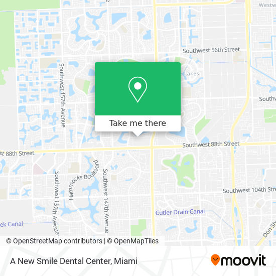 A New Smile Dental Center map