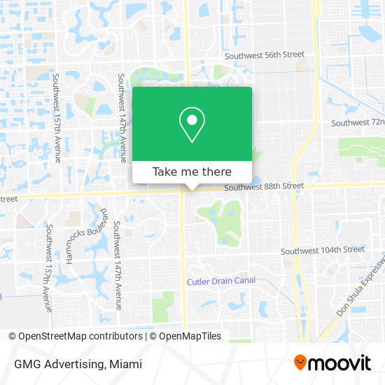 GMG Advertising map