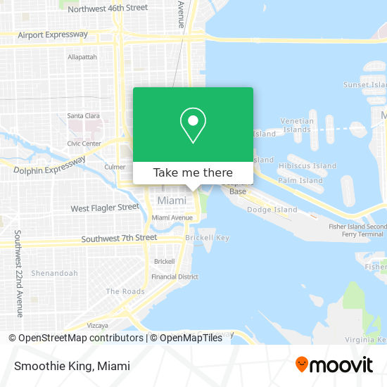 Smoothie King map