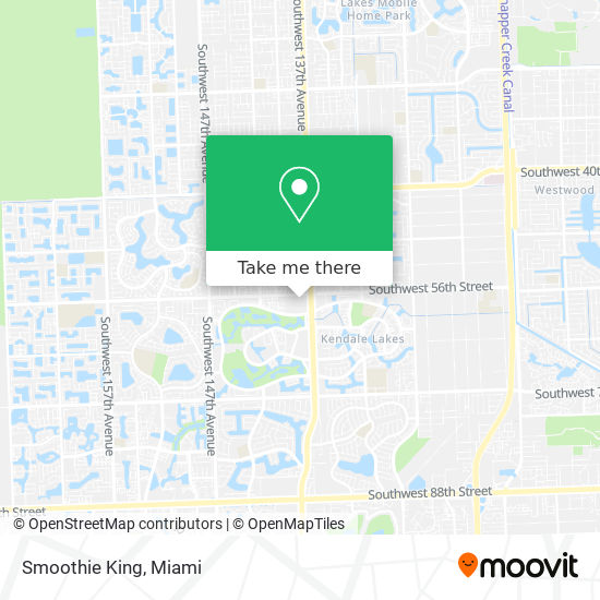 Mapa de Smoothie King