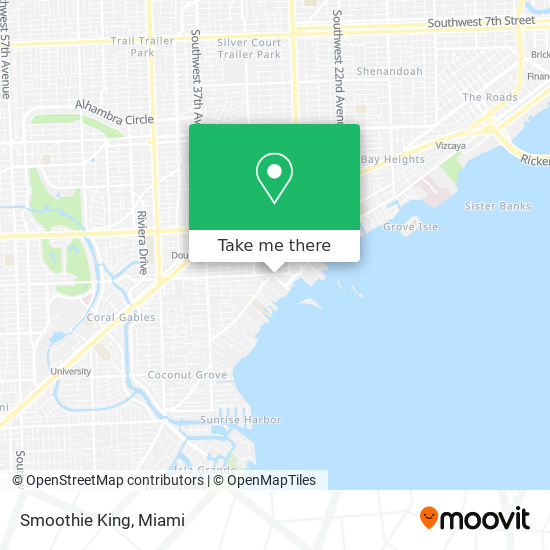 Smoothie King map