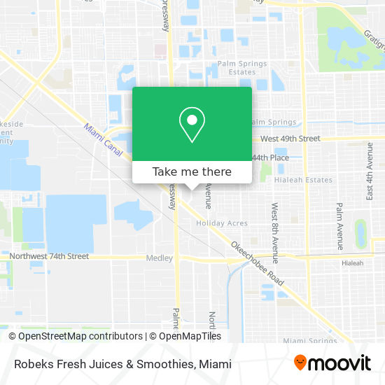 Robeks Fresh Juices & Smoothies map