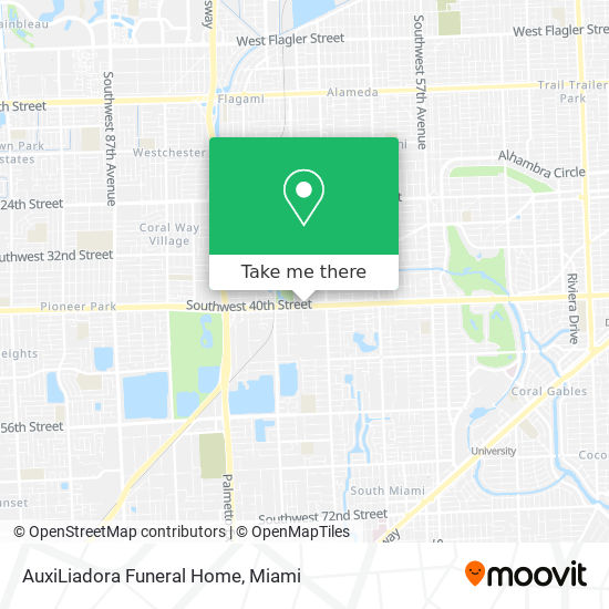 AuxiLiadora Funeral Home map