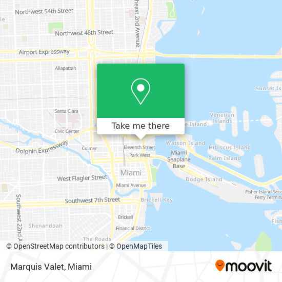 Marquis Valet map