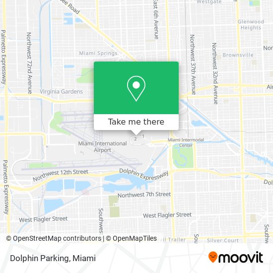 Dolphin Parking map