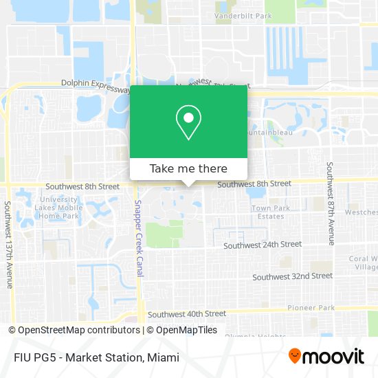 FIU PG5 - Market Station map