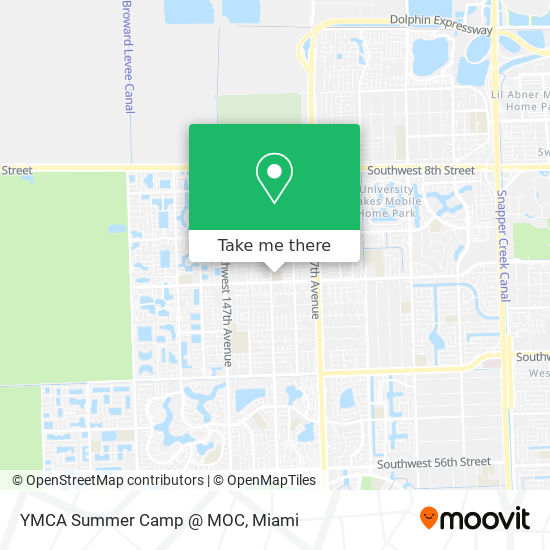 YMCA Summer Camp @ MOC map